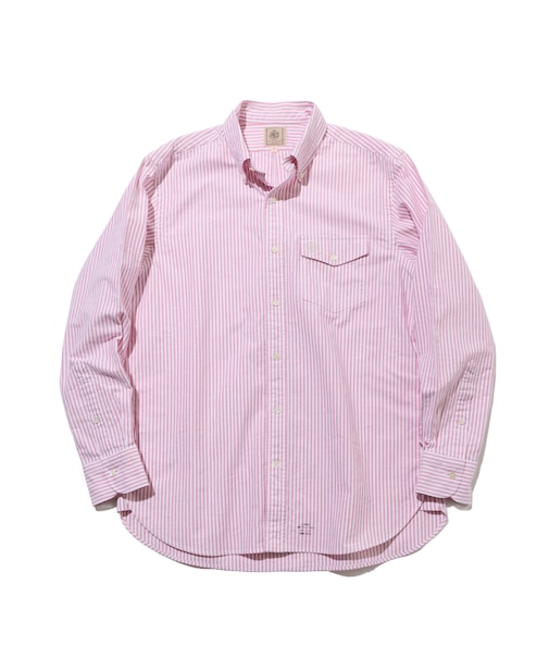1枚で品よく決まる【選べる8色 / IVY SHIRTS】オックスフォードオーバル シャツ /B.D.