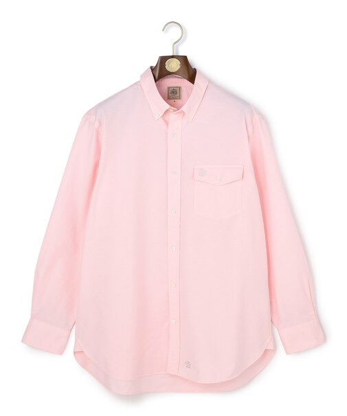 【KING SIZE】【選べる8色 / IVY SHIRTS】オックスフォードオーバル シャツ /B.D.