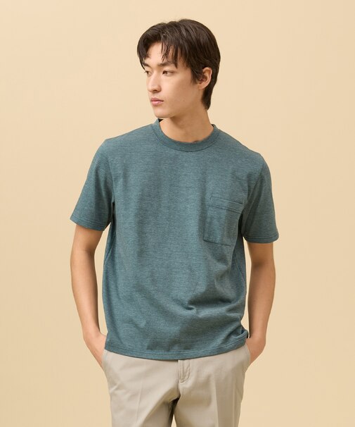 【インナー推奨】オーバーダイ クルーネック Tシャツ