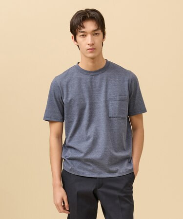 【インナー推奨】オーバーダイ クルーネック Tシャツ