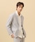 【セットアップ対応 / SHACKET】ストレッチリネンサッカー ジャケット