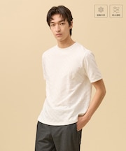 クールビズ対応【接触冷感 / 吸水速乾】【J.PRESS PREMIUM JERSEY】アーガイルリンクス Tシャツ