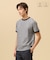 クールビズ対応【接触冷感 / 吸水速乾】【J.PRESS PREMIUM JERSEY】アーガイルリンクス Tシャツ