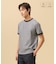 クールビズ対応【接触冷感 / 吸水速乾】【J.PRESS PREMIUM JERSEY】アーガイルリンクス Tシャツ