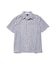 【J.PRESS ORIGINALS】Broad Stripe Open Half Sleeve Shirt / Baggy-Fit