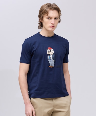 一枚でもインナーでも【BULLDOG BOY】プリント Tシャツ