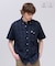 ひんやりで品あり【吸水速乾 / 接触冷感 / 高通気性】Aero Weave クールマックスサッカー チェック シャツ / B.D.