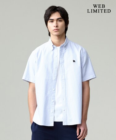 大人気【WEB限定】バックブル 半袖シャツ / B.D. _26年モデル