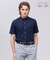 【吸水速乾 / 抗菌防臭 / 遮熱 / 防シワ】【J.PRESS OXFORD JERSEY】カノコインレイ半袖 シャツ / B.D.
