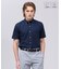 【吸水速乾 / 抗菌防臭 / 遮熱 / 防シワ】【J.PRESS OXFORD JERSEY】カノコインレイ半袖 シャツ / B.D.