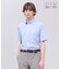 【吸水速乾 / 抗菌防臭 / 遮熱 / 防シワ】【J.PRESS OXFORD JERSEY】カノコインレイ半袖 シャツ / B.D.