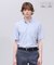 【吸水速乾 / 抗菌防臭 / 遮熱 / 防シワ】【J.PRESS OXFORD JERSEY】カノコインレイ半袖 シャツ / B.D.