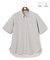 【KING SIZE】【吸水速乾 / 抗菌防臭 / 遮熱 / 防シワ】【J.PRESS OXFORD JERSEY】カノコインレイ半袖 シャツ / B.D.