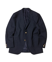 【定番】ペピンメリノトロピカル ブレザー / 金釦 / 3B / 背抜き / Authentic model