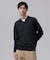 【TAILORED KNIT】コットンカシミヤ スキッパー ニットポロシャツ