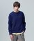 【Cash Lamb's Wool】ケーブルクルーネック ニット_26年モデル
