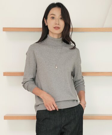 【ご好評につき新色追加!・WEB限定カラーあり・洗える】PRINCE タートルネック ニット