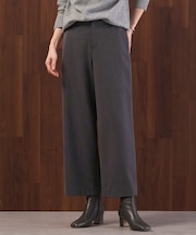 【WEB限定カラーあり】T/Rアルガンシルク ワイド パンツ