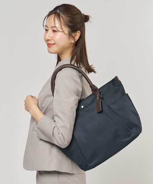 【新色登場・A4サイズ収納可】 ナイロン トート バッグ
