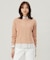 【洗える】CLEAR COTTON BLEND ボトルネック ニット