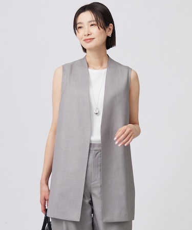 【セットアップ対応・洗える・UV加工・吸水速乾】OXIJEWELストレッチ ジレ