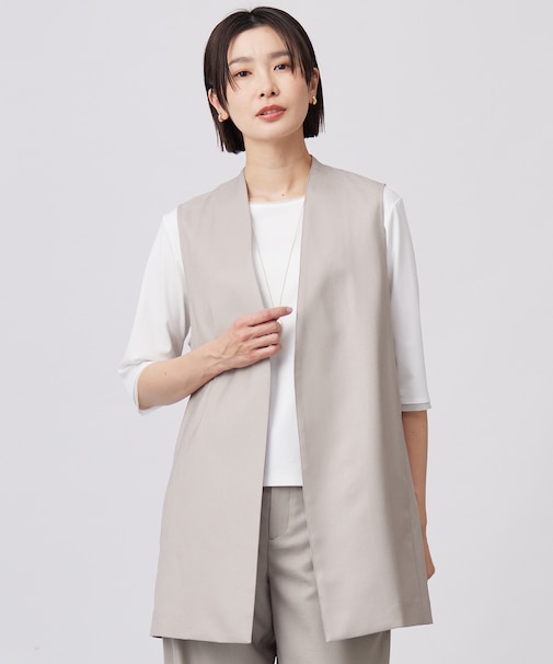 【セットアップ対応・洗える・UV加工・吸水速乾】OXIJEWELストレッチ ジレ
