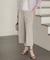 【洗える】GORIAN TWILL クロップド パンツ