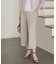 【洗える】GORIAN TWILL クロップド パンツ
