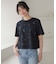 【洗える】スパンコール Ｔシャツ