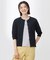 【洗える・抗菌防臭】COTTON ACETATE DRY クルーネック カーディガン