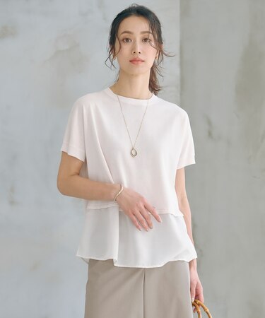 【洗える・抗菌防臭】FABRIC コンビ ニット