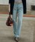 【洗える】BASIC STRETCH DENIM ボーイフィット デニム