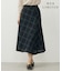 【WEB限定カラーあり・洗える】SOFT SHEER チェック フレア スカート