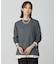 WORETED WOOL BLEND クルーネック ニット