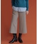 【WEB限定カラーあり】ツムギートflannel クロップド パンツ