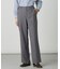 【WEB限定カラーあり】ツムギートflannel ストレート パンツ