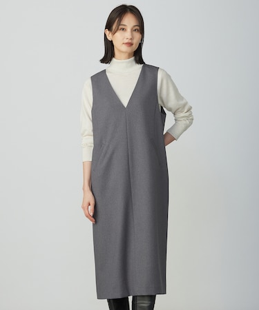 ツムギートflannel ジャンパースカート
