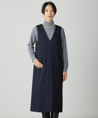 ツムギートflannel ジャンパースカート
