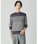SOFT TOUCH WOOL ボーダー ニット