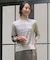 SOFT TOUCH WOOL ボーダー ニット