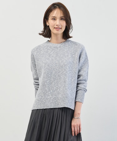 Color Yarn クルーネック ニット