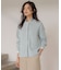 ORGANIC GASS COTTON クルーネック カーディガン