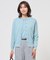 【アンサンブル着用可】BASIC HT COTTON クルーネック カーディガン