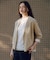 【昨年ご好評・オンオフ使える・冷房対策に】Cotton Acetate ニット ジャケット