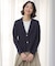【昨年ご好評・オンオフ使える・冷房対策に】Cotton Acetate ニット ジャケット