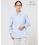 【WEB限定カラーあり】コンパクトエステネージュ シャーリング シャツ ブラウス