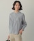 【WEB限定カラーあり】コンパクトエステネージュ スキッパー ブラウス