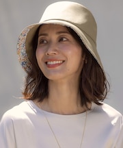 【春夏のお出かけに・洗える・畳める】LIBERTY HAT