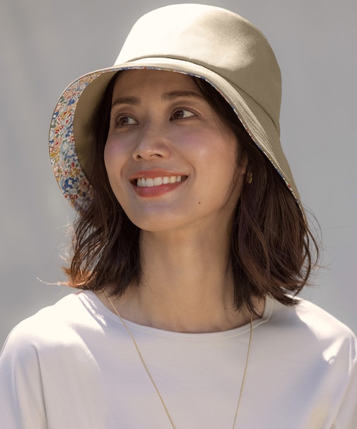 【春夏のお出かけに・洗える・畳める】LIBERTY HAT