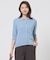 LINEN COTTON ポロ ニット